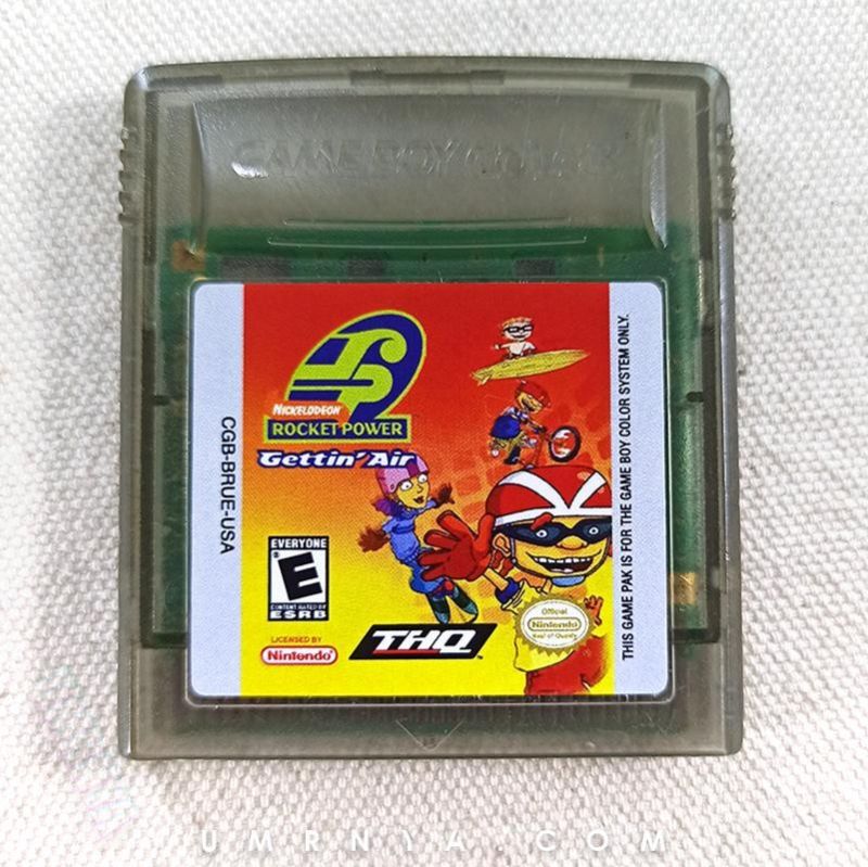 Kaset Gameboy Rocket Power Getting Air Gettin' Original Nintendo Game boy Color GBC GBA SP Cartridge