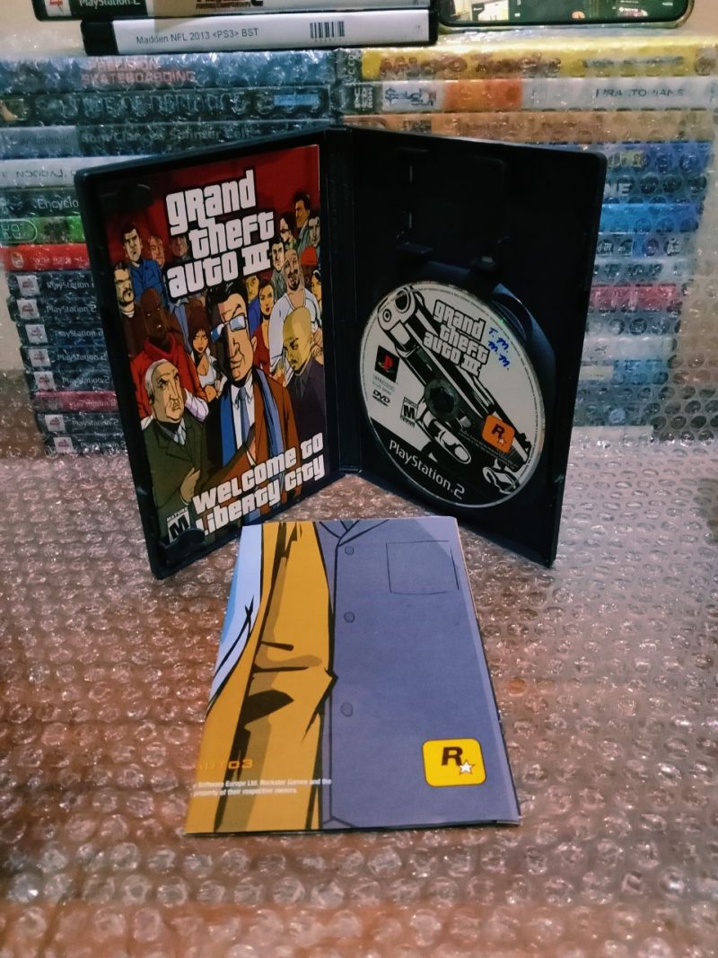 Game PS2 Original Grand Theft Auto III US