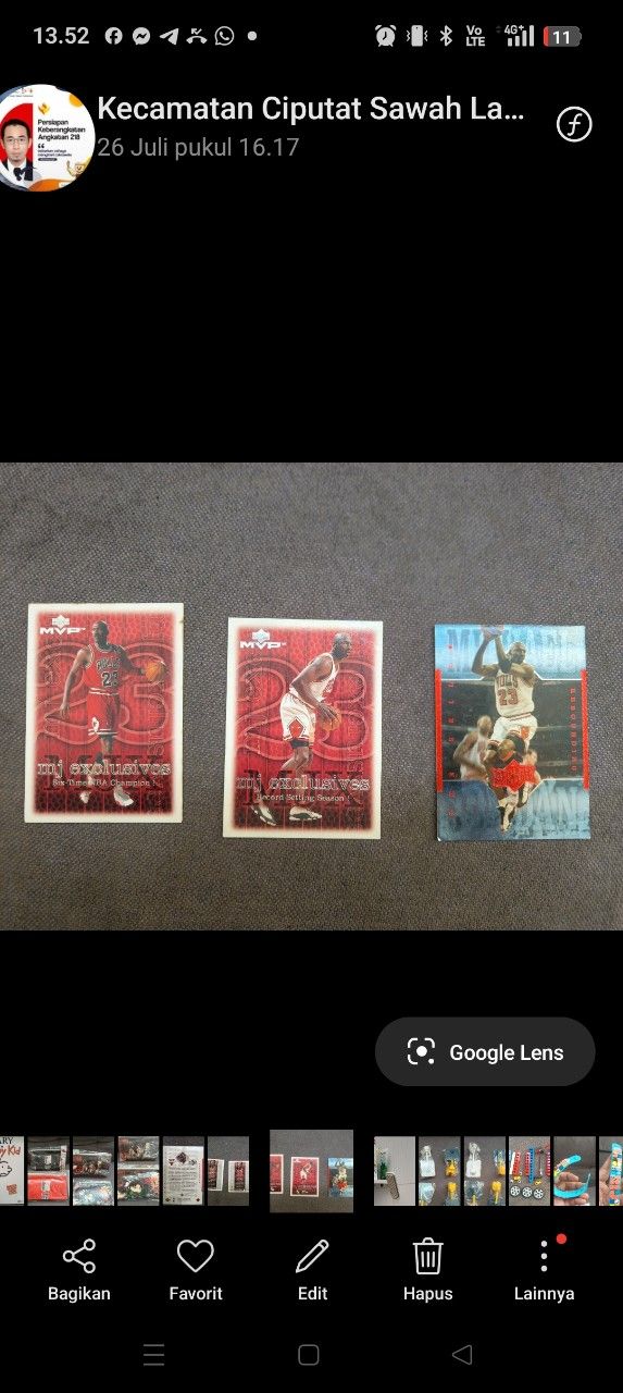 3 MJ card,lelangan Gamerousity, Ivan