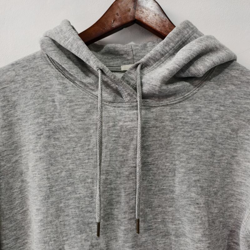 Jaket Hoodie UNIQLO Gray