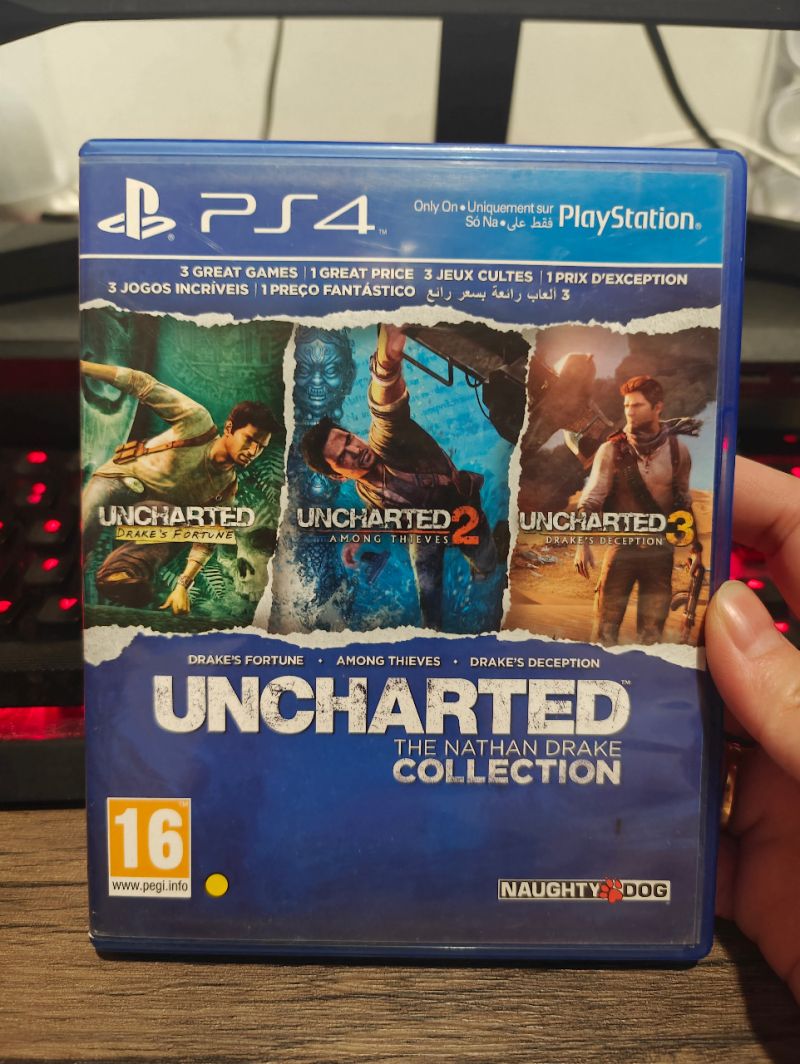 HYBRID AUCTION GAP 510 PS4 Game Uncharted The Nathan Drake Collection