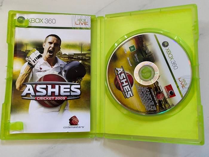 Xbox 360 Ashes Cricket 2009 CD DVD BD Ori Region PAL Original
