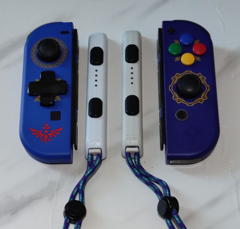 Joycon switch zelda skyward limited edition