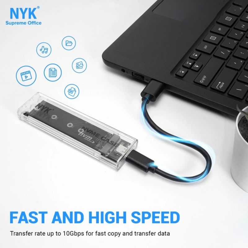 109 NYK NVME M2 SSD Enclosure - Kyon Naga
