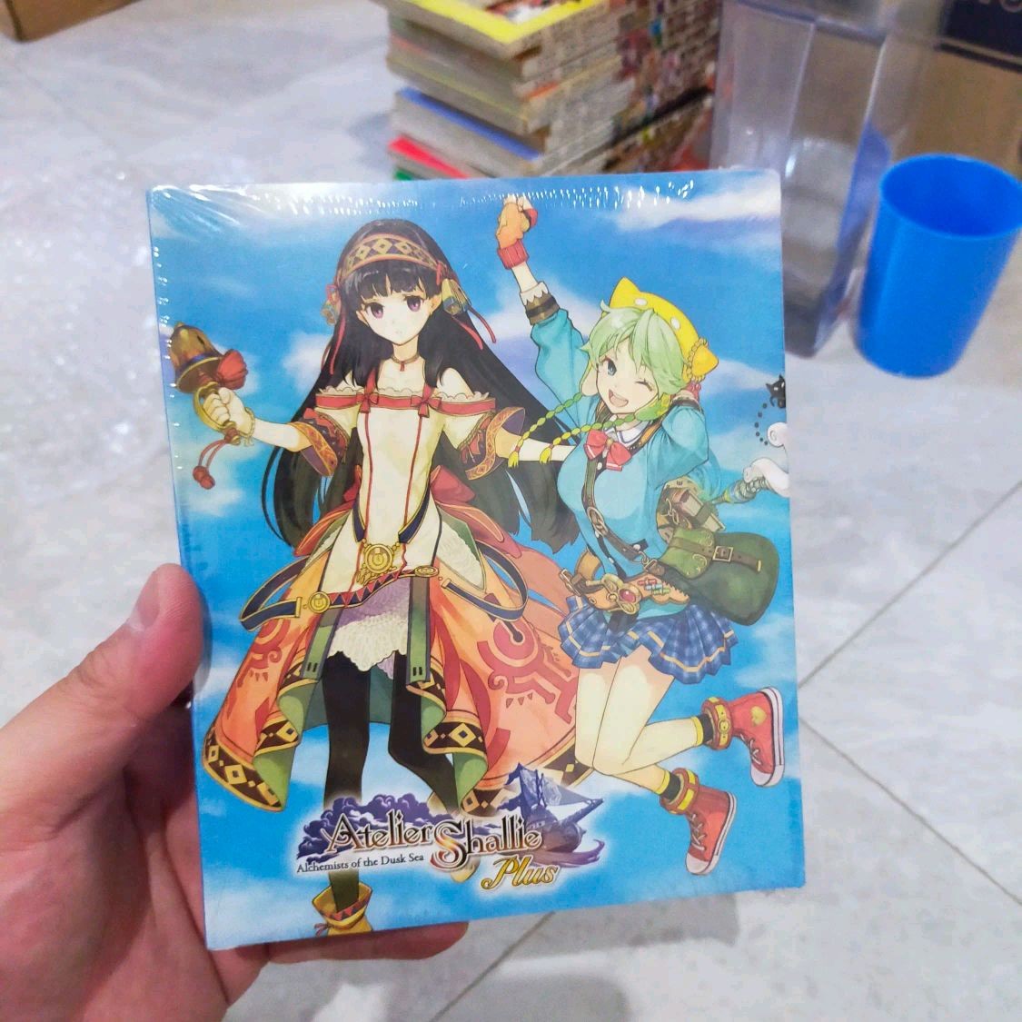 ps vita atelier shallie plus alchemists of the dusk sea - limited edition