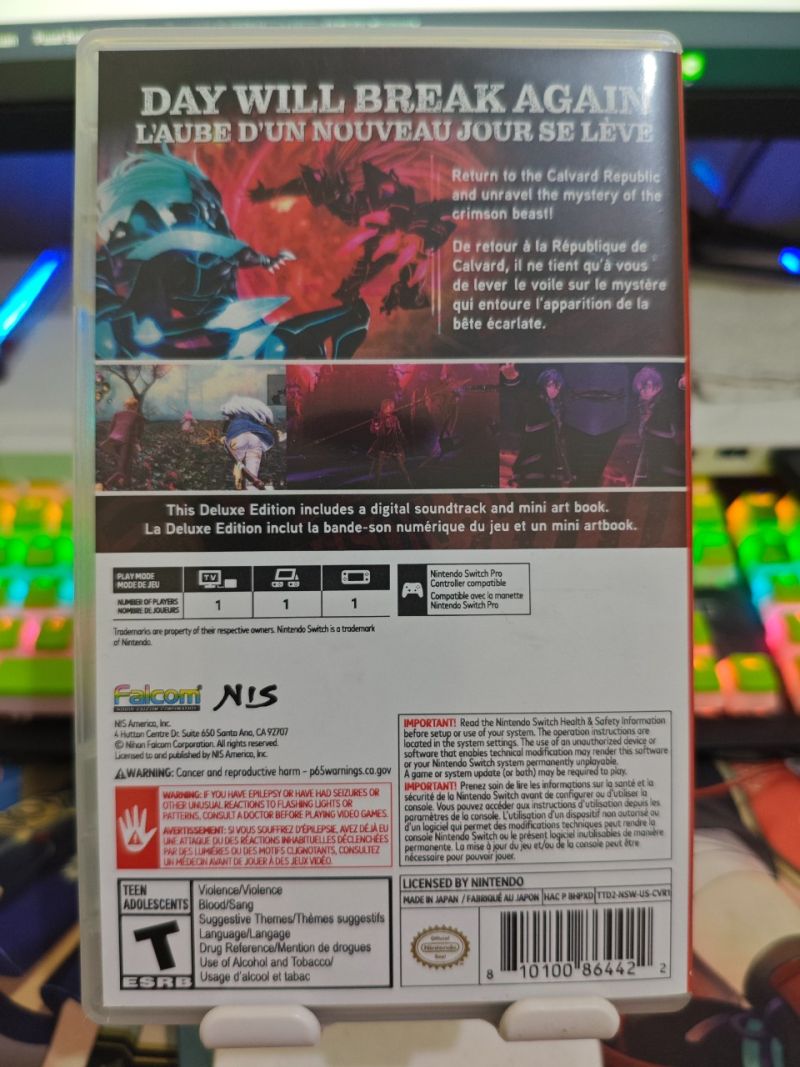 Nintendo Switch Trails through Daybreak 2