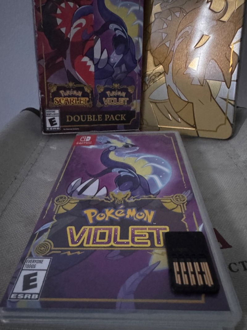 pokemon violet beserta cover nintendo switch