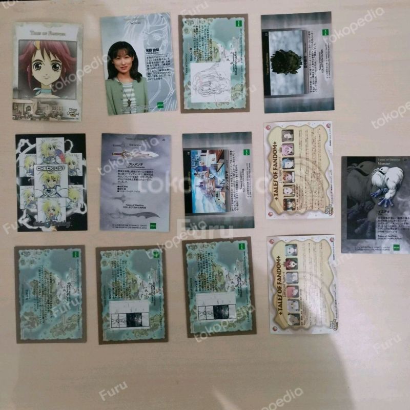 Tales of Destiny Card Kartu Ori