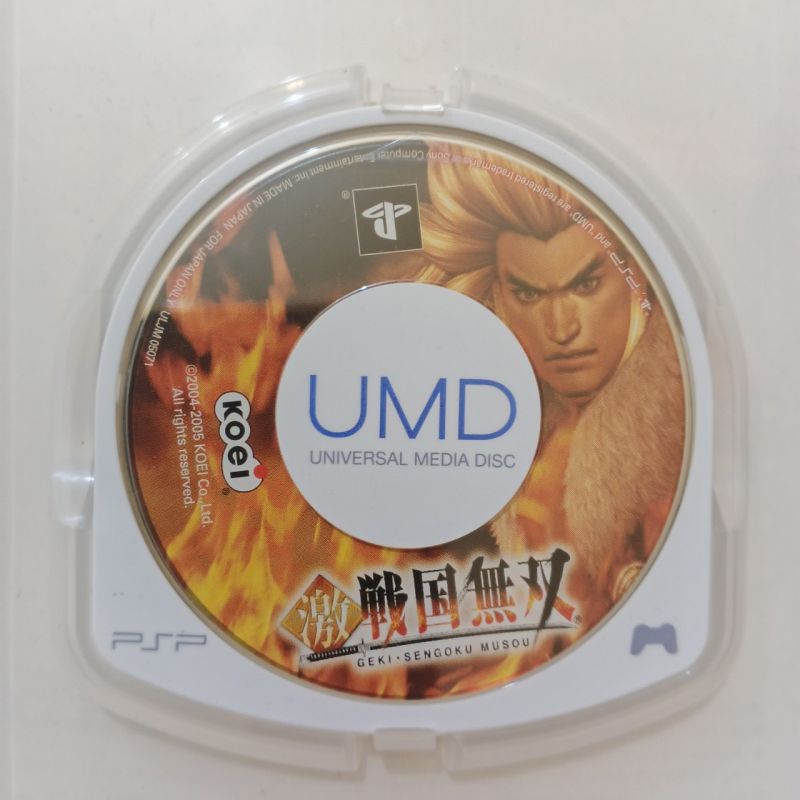 Game PSP Geki Sengoku Musou Reg.2 Japan Original