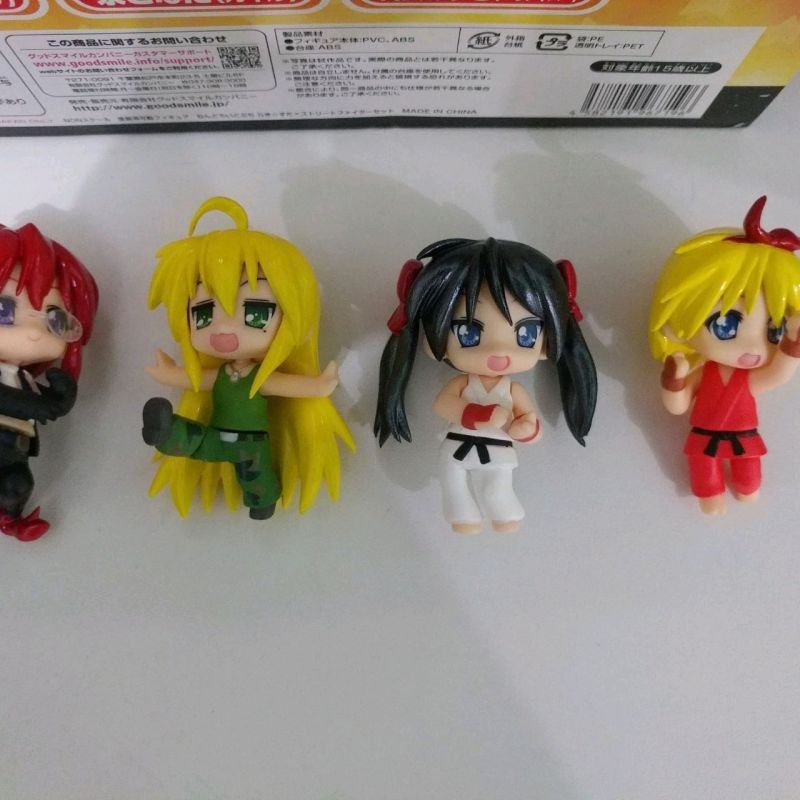 nendoroid petite lucky star x street fighter Lelang
