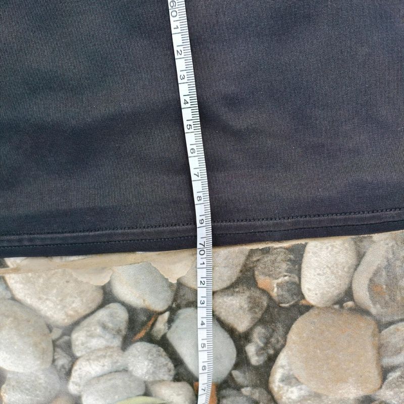 Base Layer Sport Hitam Abu Panjang O JASPO – Baju Dalam Olahraga / Training Wear