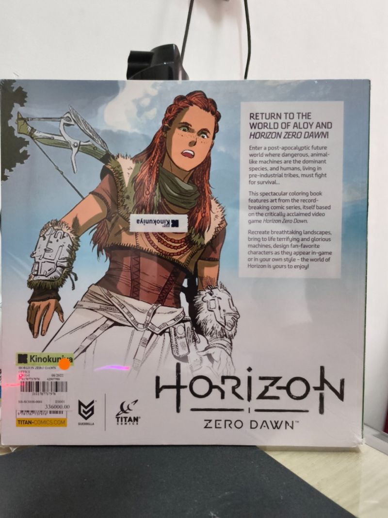 Horizon Zero Dawn Coloring Book