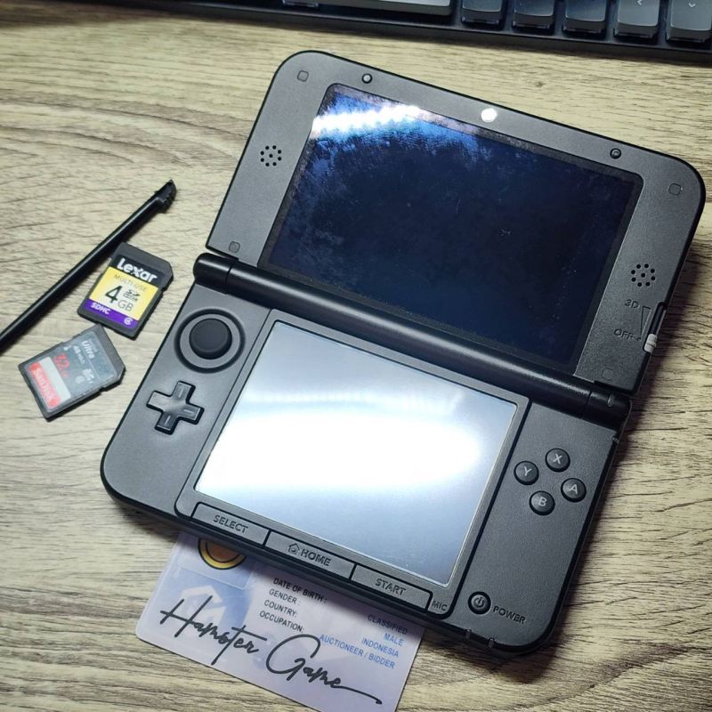 Nintendo 3DS XL Blue CFW 32GB + 4GB