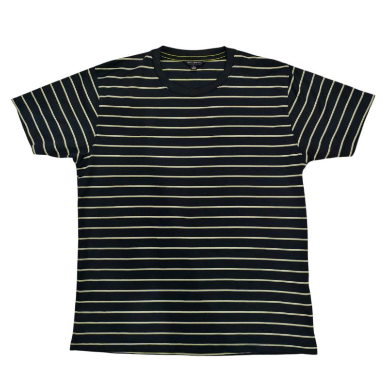 Kaos Striped tiga warna three Line uniqlo