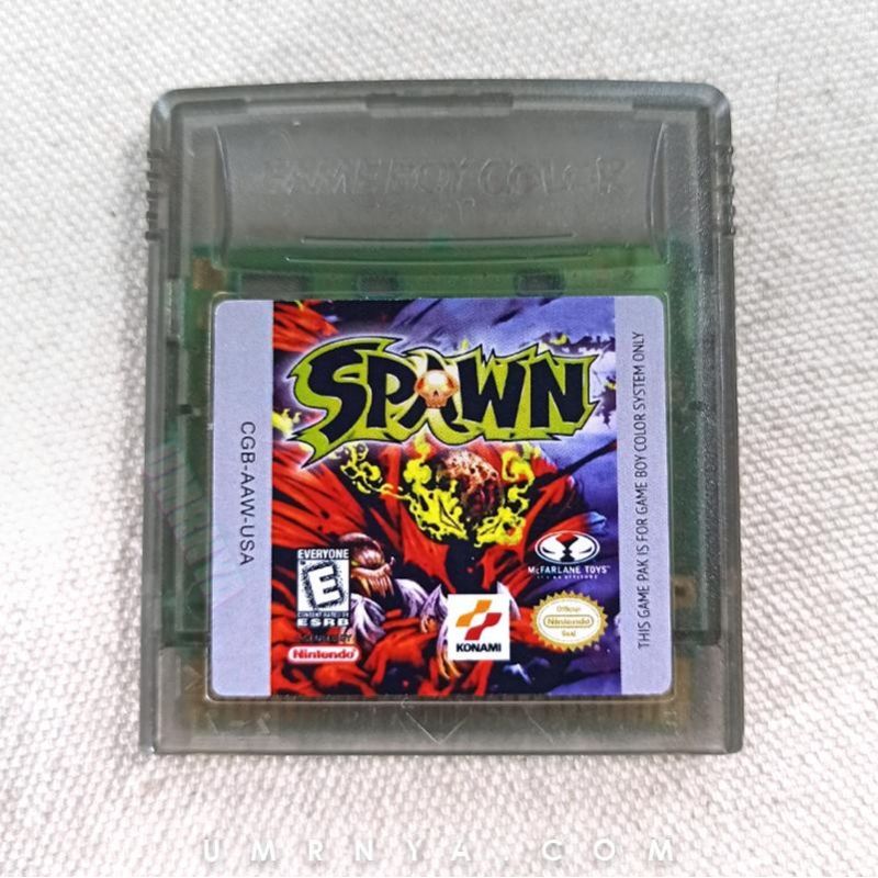 Kaset Gameboy Spawn Nintendo Game boy Color GBC GBA SP Cartridge
