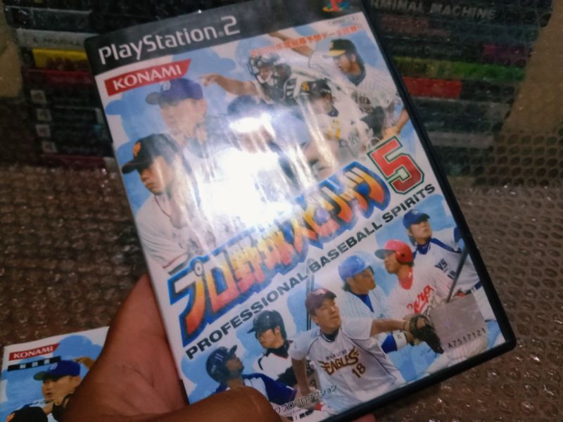 Game PS2 Original Professional Baseball Spirit 5