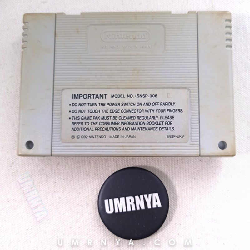 Kaset Game SNES Super R-Type Super Nintendo Entertainment System Cartridge Game Rtype R Type