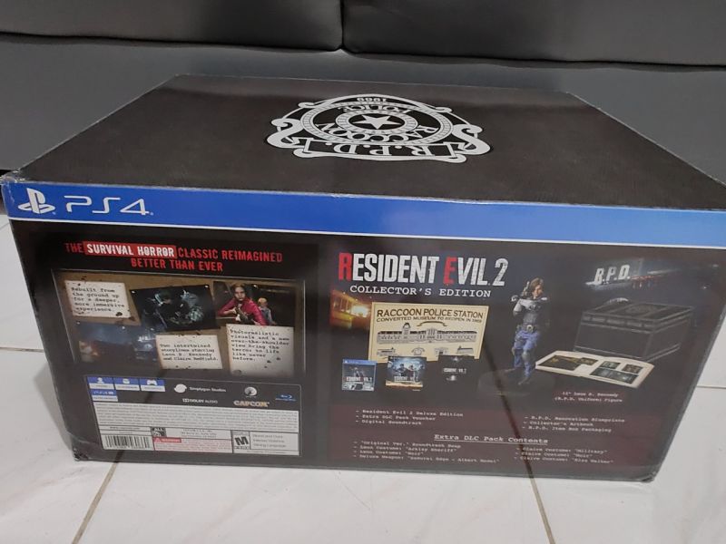 PS4 Resident Evil 2 Collector's Edition