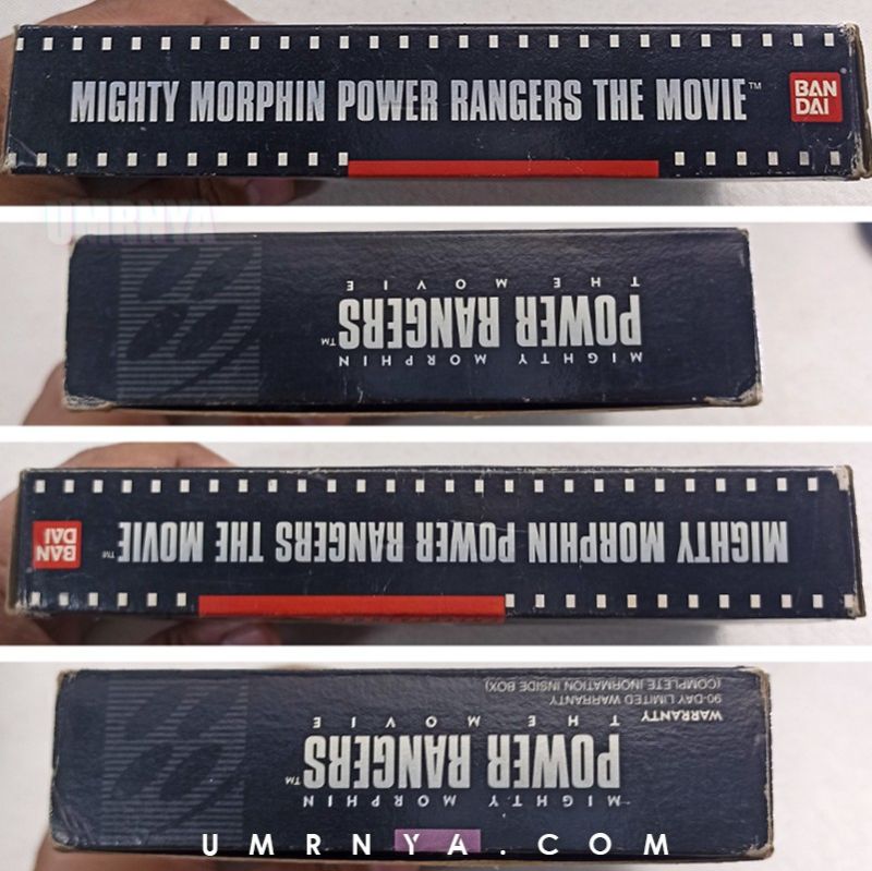 Kaset Game Mighty Morphin Power Rangers The Movie Cartridge SNES Super Nintendo Entertainment System