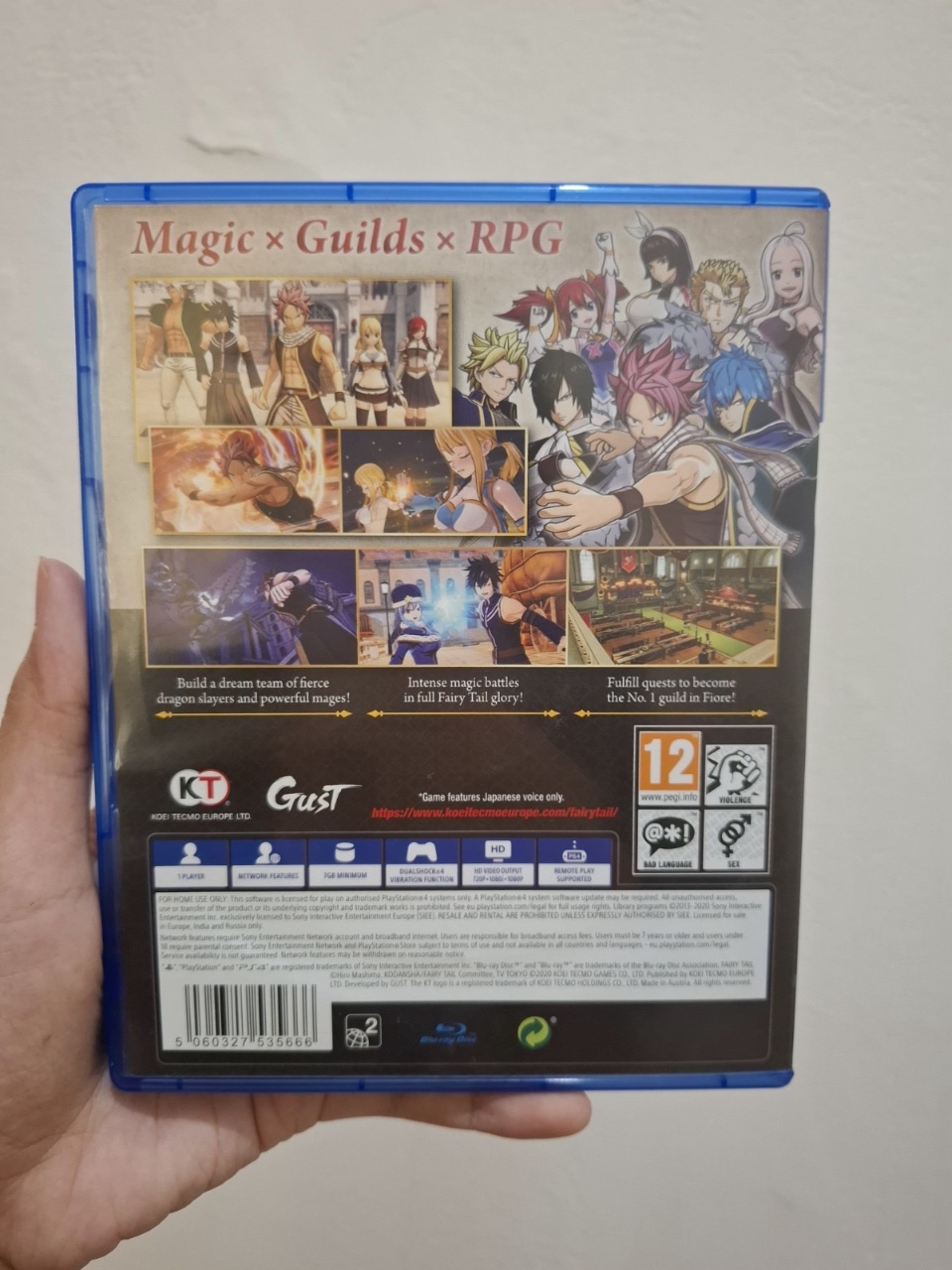 Fairy Tail 1 PS4 (RARE)