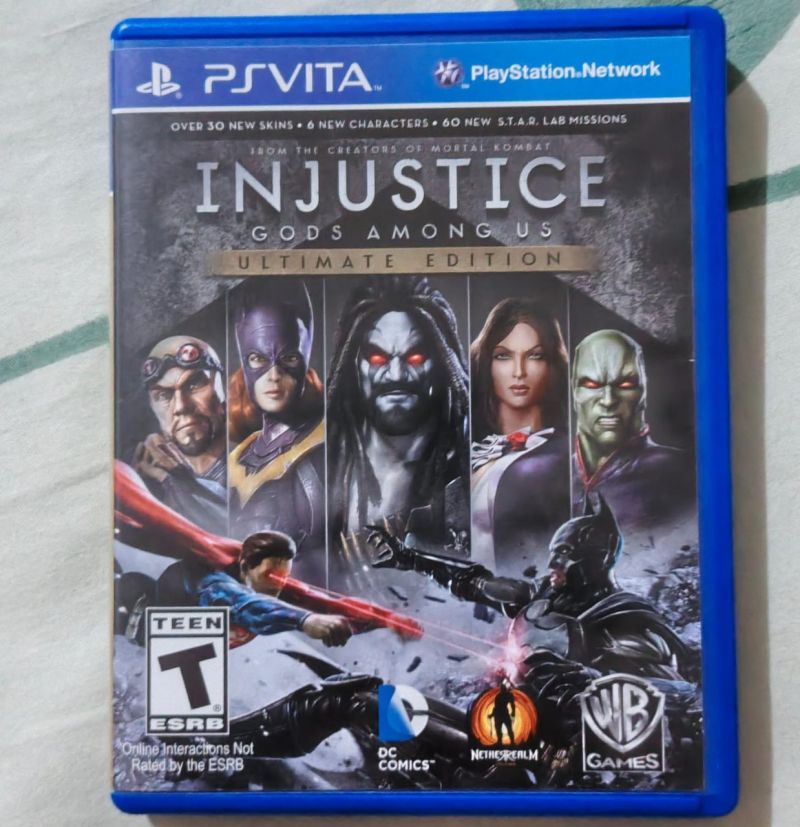 Ps Vita Game Killzone Mercenary dan Injustice