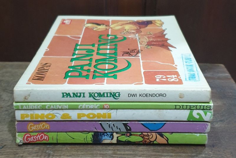 Komik Lebar Mix. Total 5 Buku. Dian Wahyu Pratama Putra