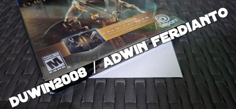 PS4 Playstation 4 - Assassin's Creed Origins - Limited Steelbook Gold Edition