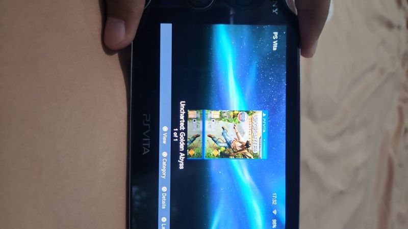 PS VITA OLED HITAM CFW