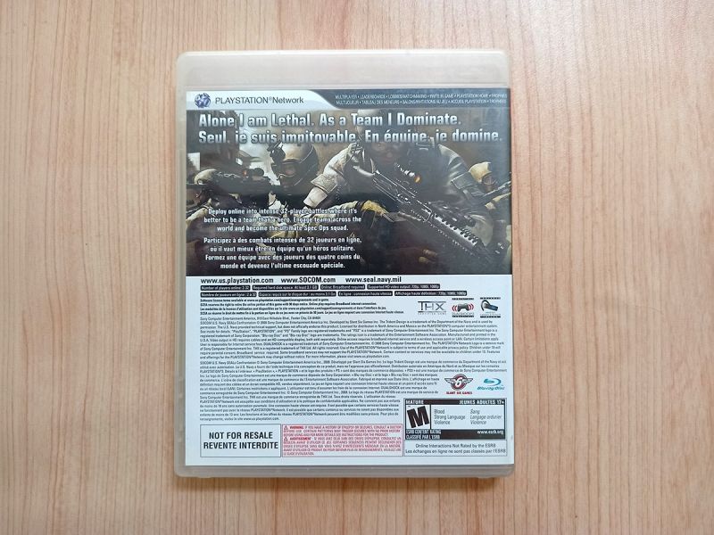 Game/BD PS3 - Socom Confrontation (FAF)