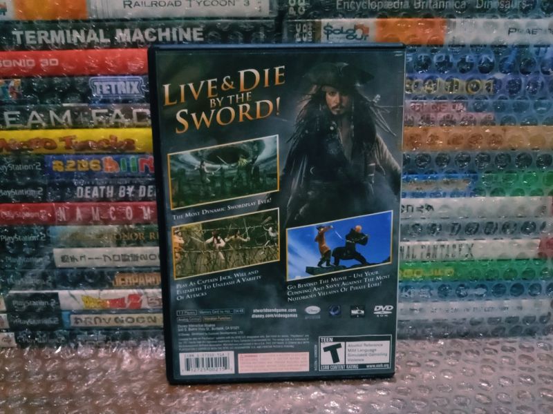 Game PS2 Original Pirates of The Caribbean at World's End
