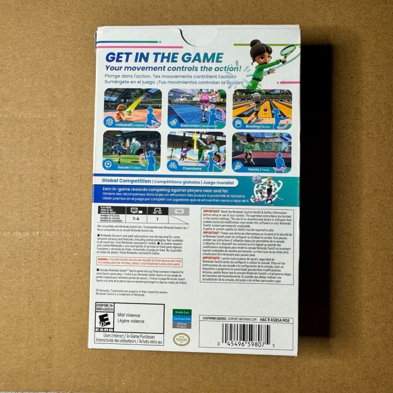Nintendo Switch Sports Sport Reg USA MDE