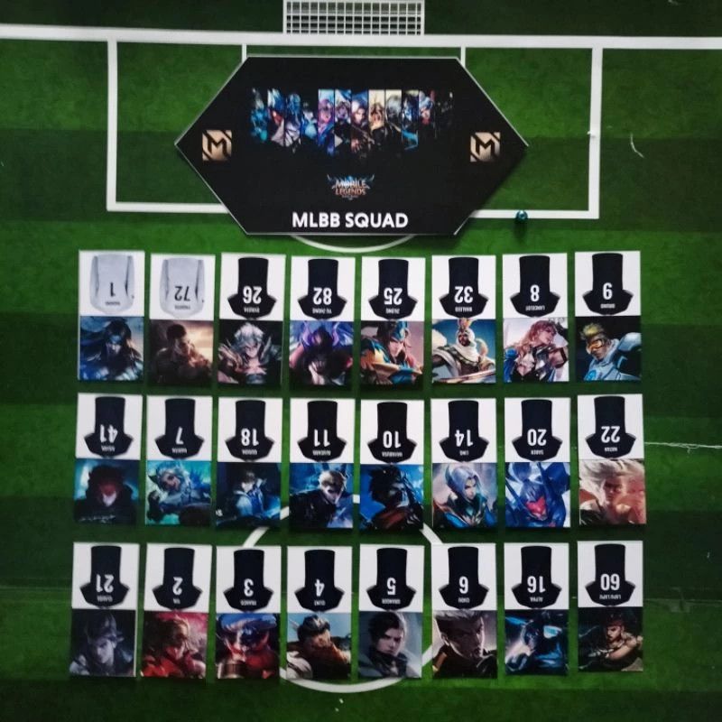 Mainan Bola Kertas plus gawang Custom tim