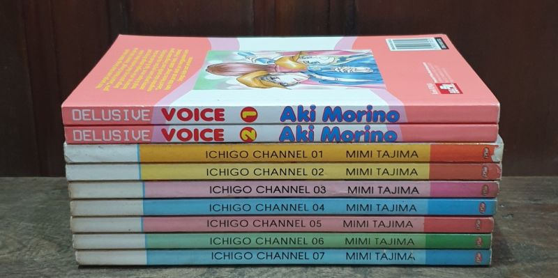 Komik Set Ichigo Channel 1-7 Tamat+ Delusive Voice 1-2 Tamat. Herby Devrontliner Advan