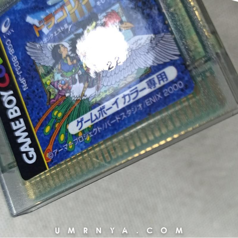 Kaset DRAGON QUEST III 3 Gameboy Nintendo Original Cartridge Game boy Color GBC GBA