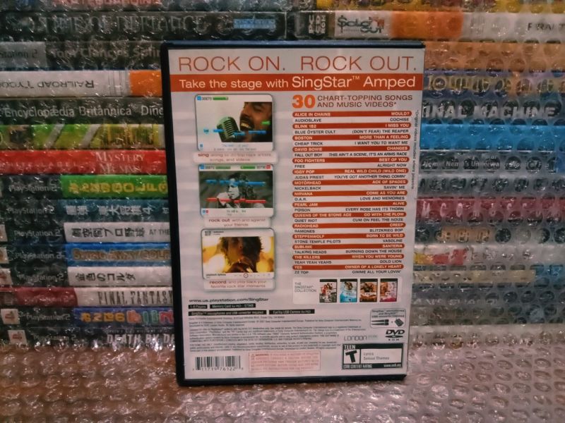 Game PS2 Original Sing Star Umped US