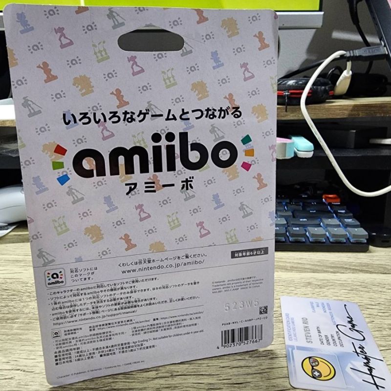 Greninja Pokemon Amiibo Nintendo Original BNIB