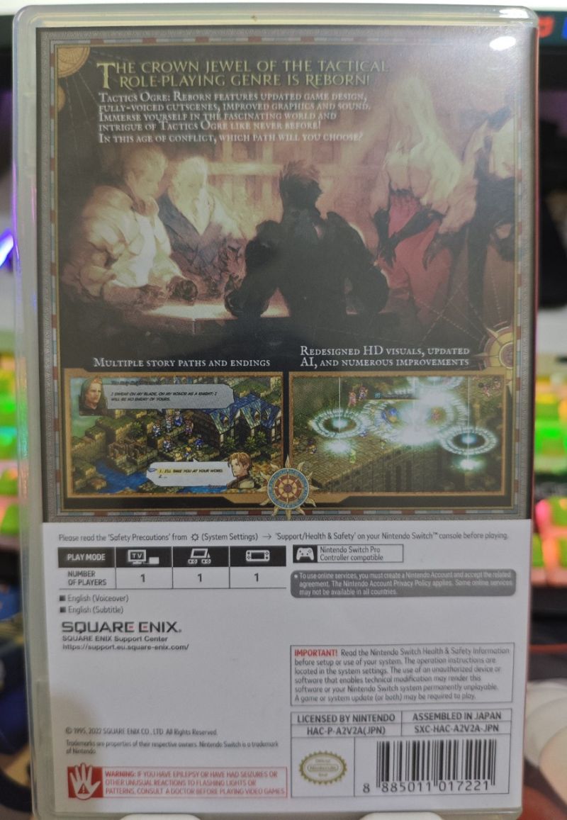 Nintendo Switch Tactics Ogre Reborn