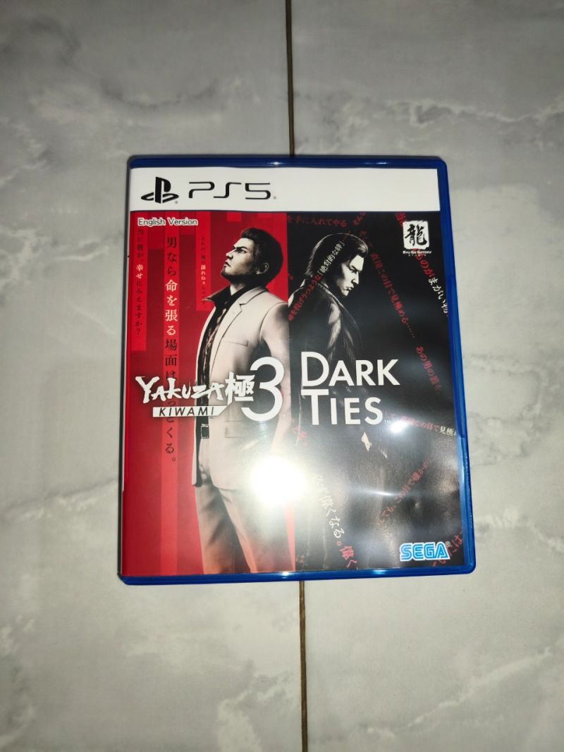 45. Yakuza kiwami 3 dark ties. Ps5. Train man