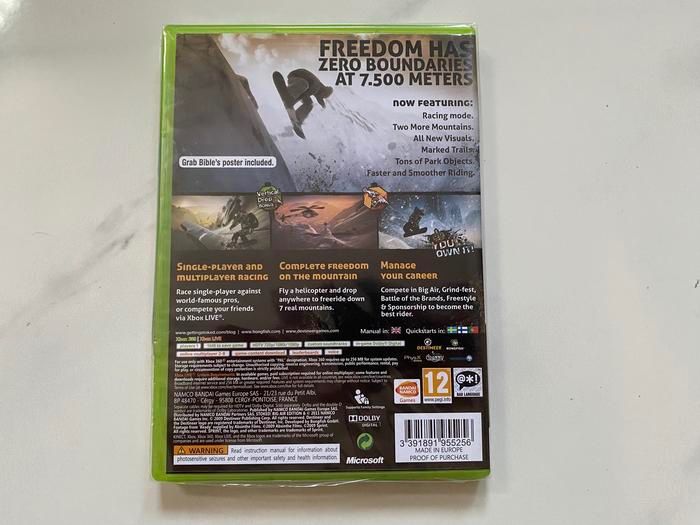 NEW SEALED Xbox 360 Stoked Big Air Edition CD DVD BD Ori Region PAL Original Kaset New Segel