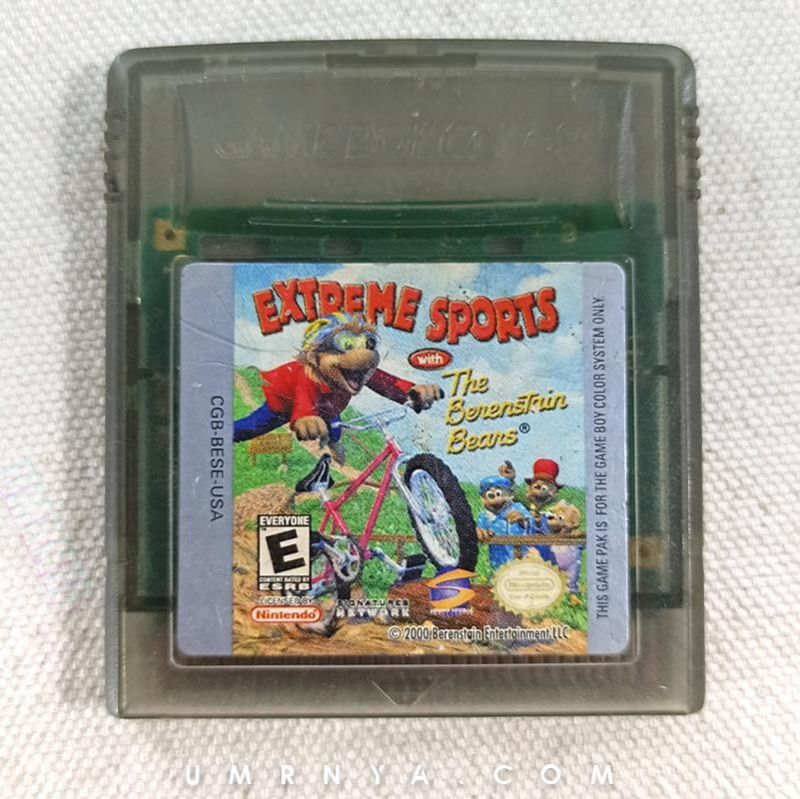 Kaset Gameboy Extreme Sports With The Bear Nintendo Game boy Color GBC GBA SP Cartridge