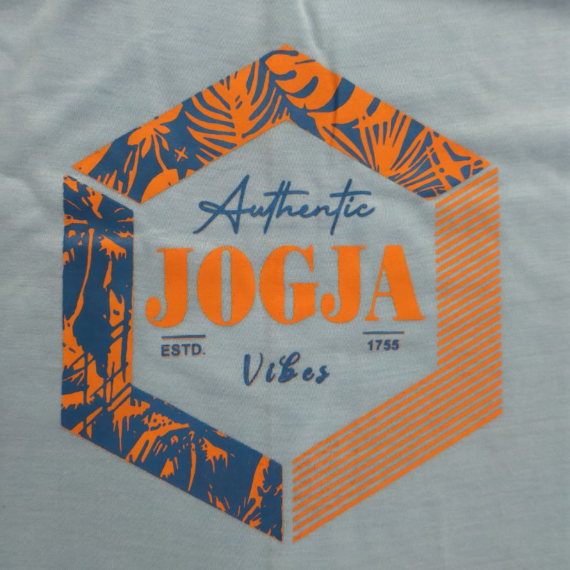 T-shirt Kaos Oblong Authentic Jogja Vibes