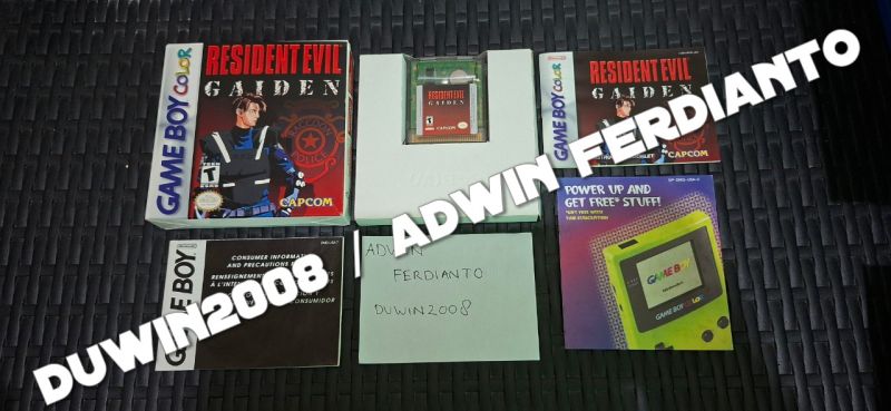 Nintendo GBC Game Boy Color - Resident Evil Gaiden