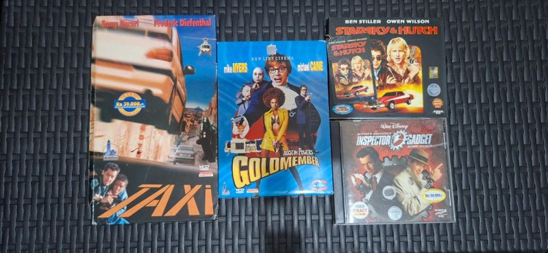 Bundle 4 VCD Animasi + Bundle 4 VCD Action Comedy