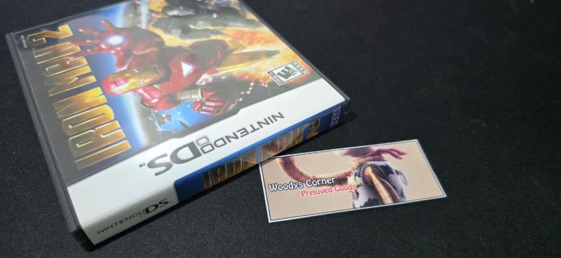 Kaset Original NDS Iron Man Reg 2 USA Fullset Rare