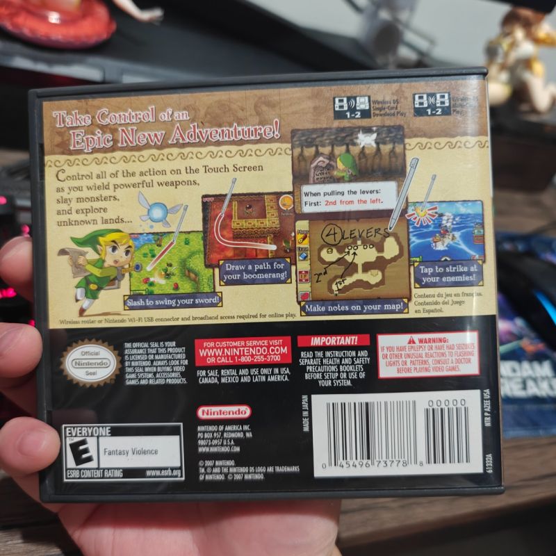 HYBRID AUCTION Nintendo DS Game Original Zelda Phantom Hourglass