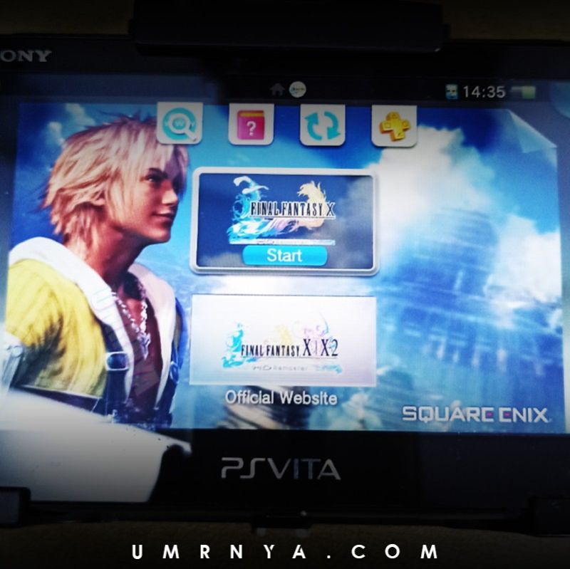Kaset PSVita Final Fantasy X HD Remaster 10 PS Vita Cartridge Game Playstation