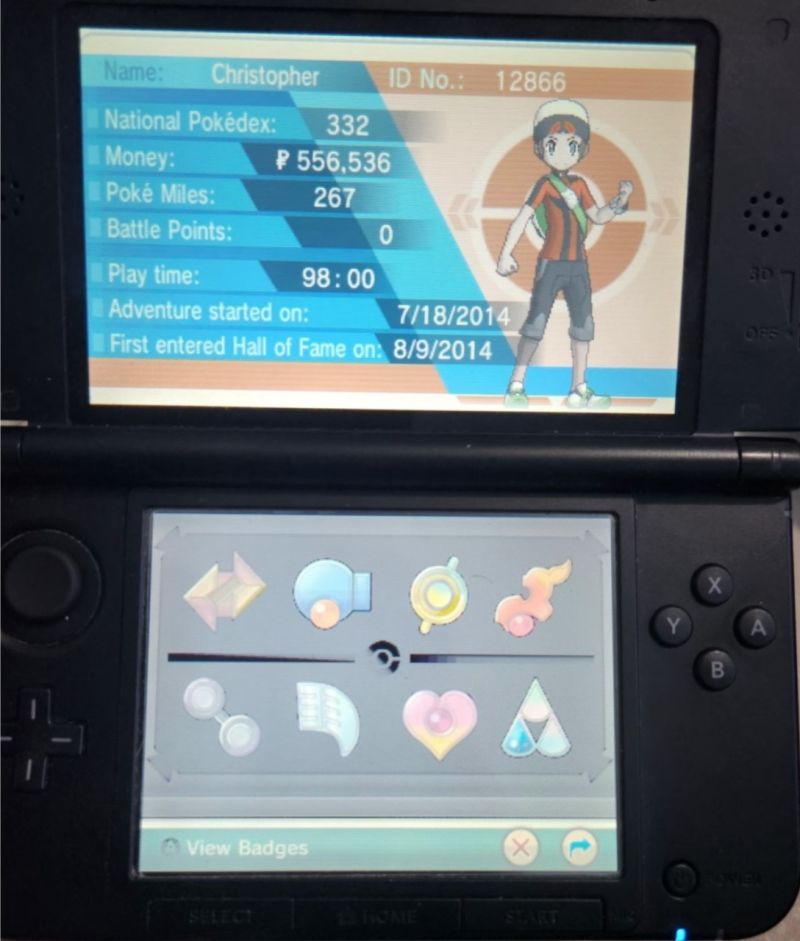 KASET POKEMON ALPHA SAPPHIRE ORIGINAL REG.USA