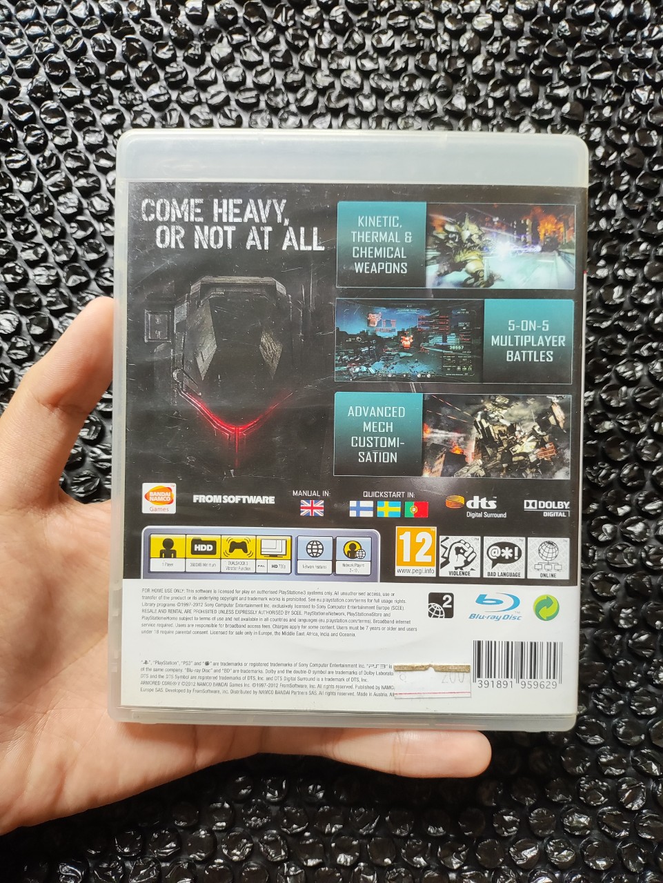 Armored core V ps3