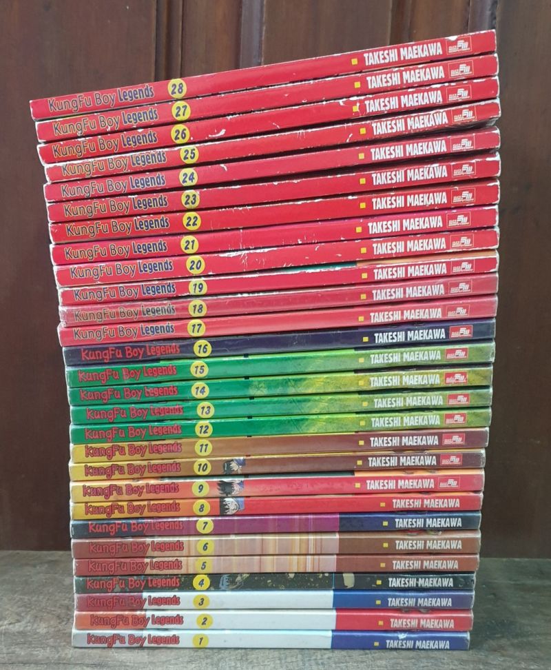 Komik Kungfu Boy Legends 1-28. Yoza Anshori