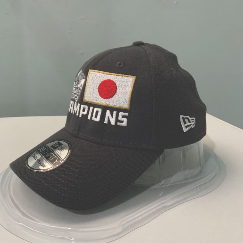 Topi NEW ERA Cap 39THIRTY Baseball Classic Japan Champions 2023 Locker room Flex Hat Original 100%